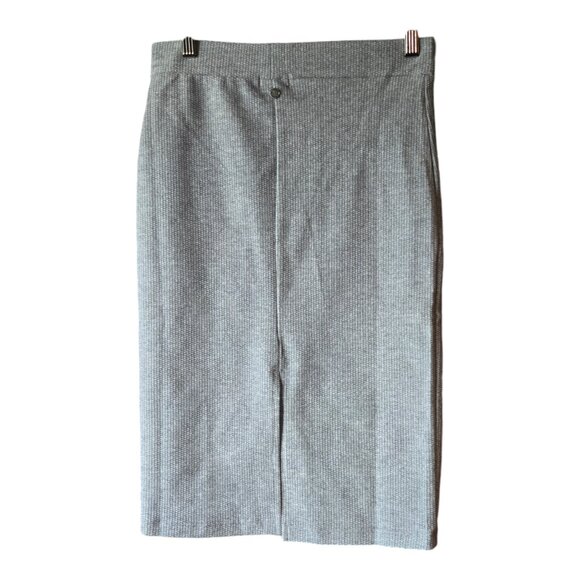 Roxy Skirt Gray Mid-Length Sparkle View Casual Comfort Stretch Size Small NWT - Picture 2 of 9